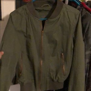 Olive green jacket